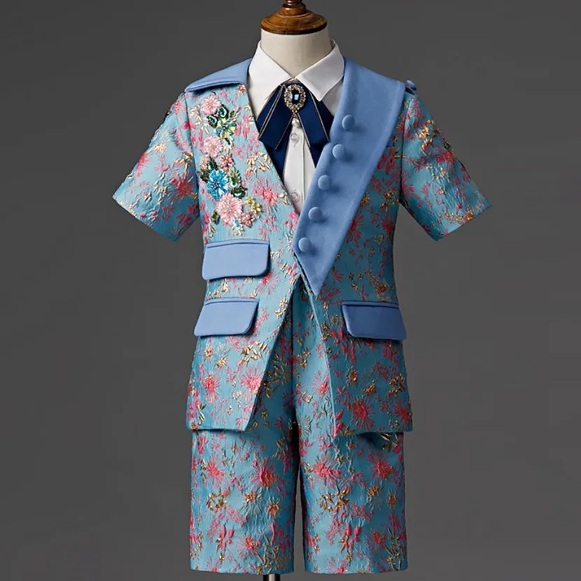 Children Suits Summer Autumn Wedding Baby Birthday Piano Performance Costume Kids Baptism Christmas Eid Festival Boys Sets A2227
Children Suits Summer Autumn Wedding Baby Birthday Piano Performance Costume Kids Baptism Christmas Eid Festival Boys Sets A2227