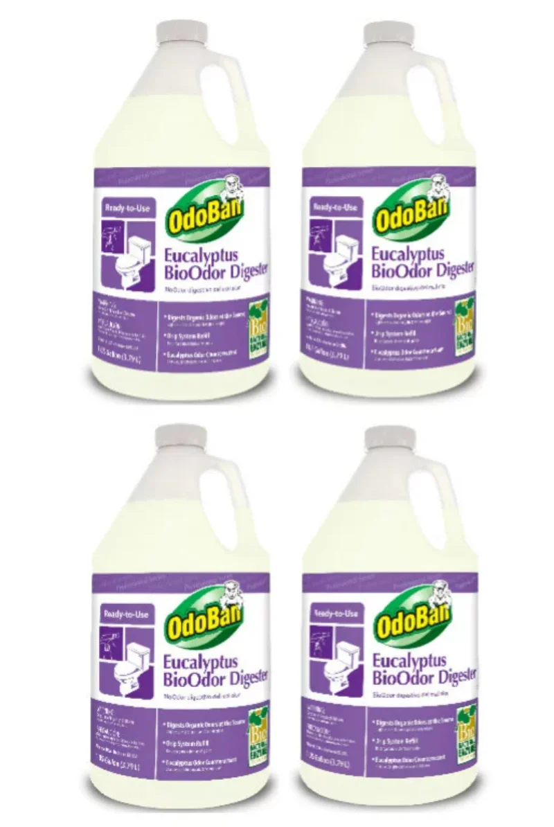 Professional Cleaning Eucalyptus BioOdor Digester, 1 Gallon Ready-to-Use Organic Odor Counteractant, 4-Pack
Professional Cleaning Eucalyptus BioOdor Digester, 1 Gallon Ready-to-Use Organic Odor Counteractant, 4-Pack