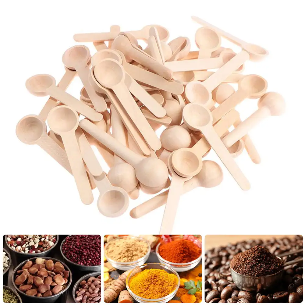 2PC Natural Wooden Mini Coffee Spoon Dessert Scoop Baby Spoon Tableware Kitchen Ice Cream Accessories Tools
2PC Natural Wooden Mini Coffee Spoon Dessert Scoop Baby Spoon Tableware Kitchen Ice Cream Accessories Tools