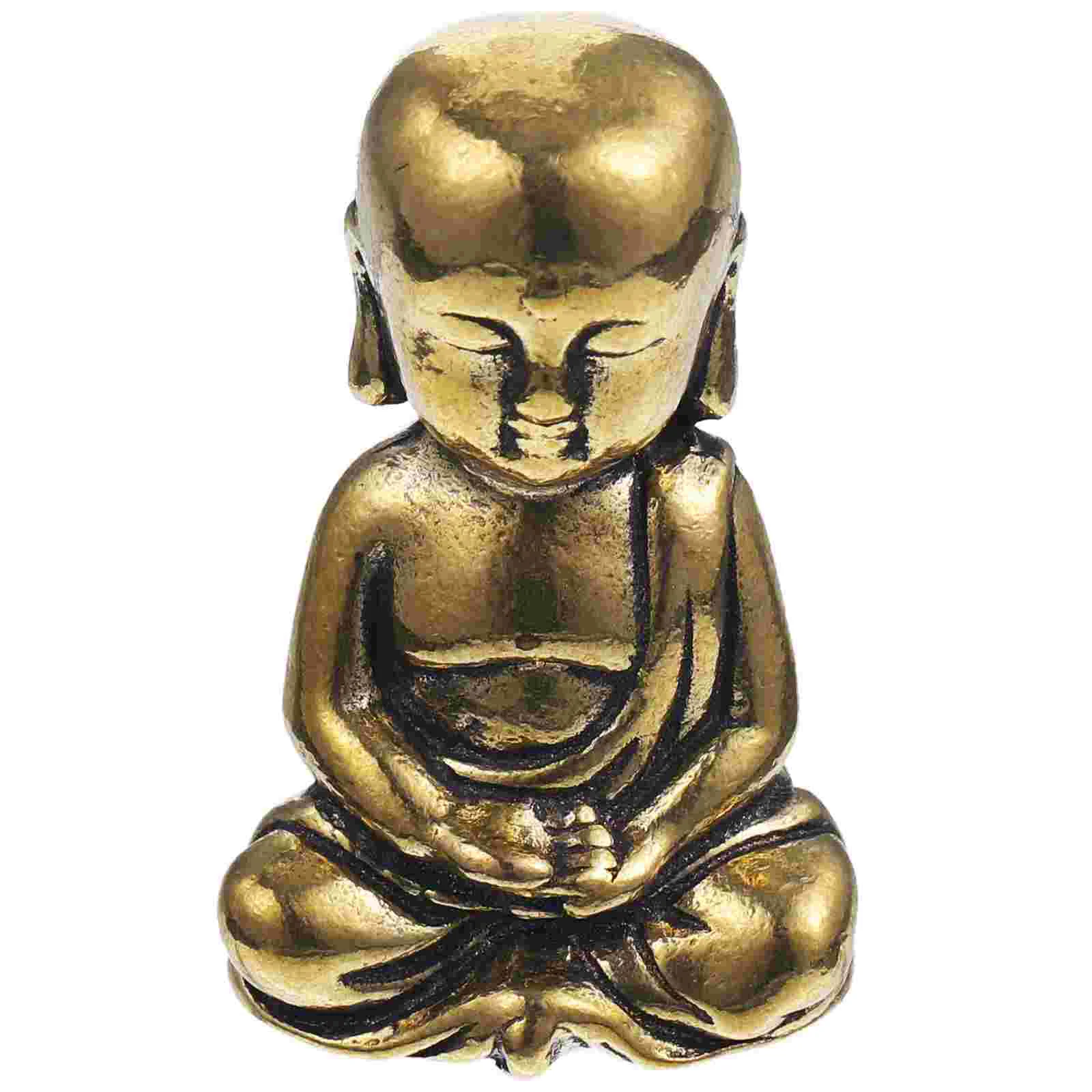 Brass Little Monk Ornament Monk Statue Monk Decoration Desktop Monk Ornament
Brass Little Monk Ornament Monk Statue Monk Decoration Desktop Monk Ornament