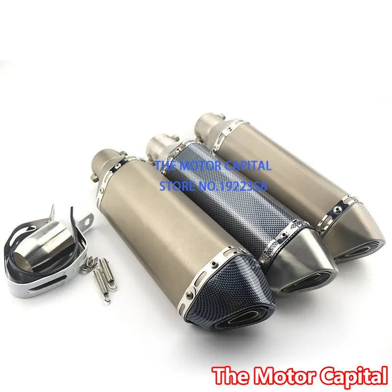 Universal Exhaust Pipe Motorcycle Muffler Motorbike Modified Exhaust system fit ATV Most Moto
Universal Exhaust Pipe Motorcycle Muffler Motorbike Modified Exhaust system fit ATV Most Moto