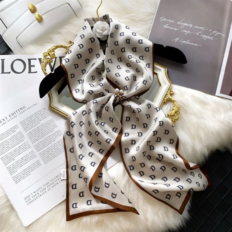 Women Square Silk Foulard Scarves Korean Style Head Office Ladies Shawl Wrap Bandanna Female Chiffon Hijab Poncho Beach 145cm
Women Square Silk Foulard Scarves Korean Style Head Office Ladies Shawl Wrap Bandanna Female Chiffon Hijab Poncho Beach 145cm