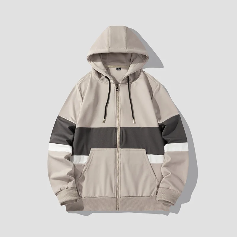 LUCLESAM Men's Color Contrast Hooded Jackets Loose Cardigan Sweatshirts Winter New Fashion High Street Casual Male Sportswear
LUCLESAM Men's Color Contrast Hooded Jackets Loose Cardigan Sweatshirts Winter New Fashion High Street Casual Male Sportswear