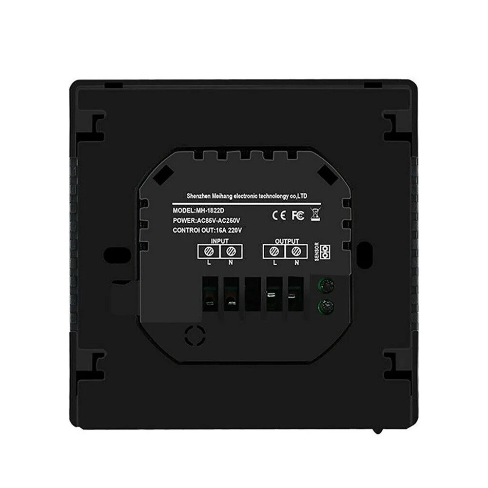 External Sensor Thermostat Anti Freeze Digital For Heating Cable Home LCD Programmable Touch Display Wall Mounted
External Sensor Thermostat Anti Freeze Digital For Heating Cable Home LCD Programmable Touch Display Wall Mounted