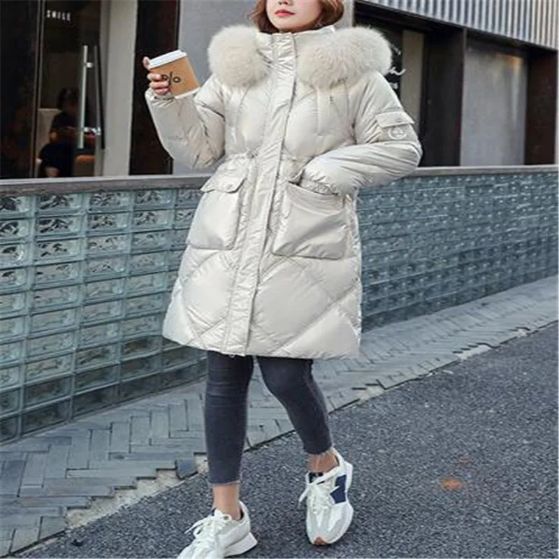 2023 Autumn Winter Hooded Fur Collar Long Parkas Mujer Thick Warm Down Cotton Padded Jacket Women Casual Hoodies Coat Female
2023 Autumn Winter Hooded Fur Collar Long Parkas Mujer Thick Warm Down Cotton Padded Jacket Women Casual Hoodies Coat Female