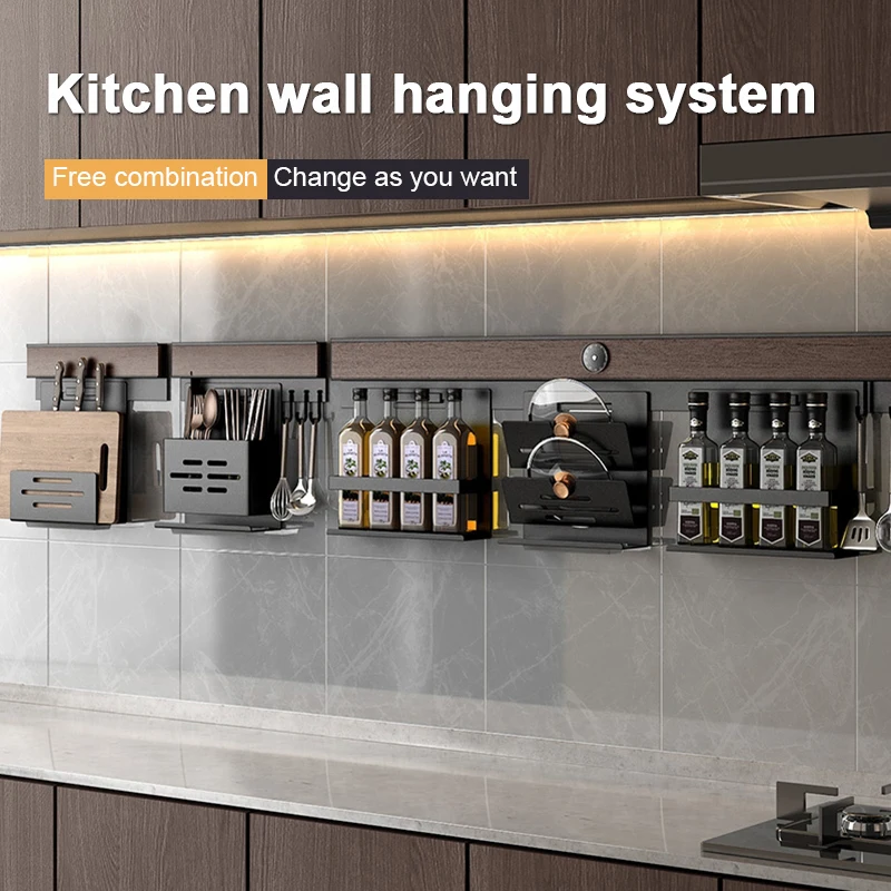 Kitchen Cabinet Counter Rack Storage Rack Storage Kitchen Spice Rack Wall-Mounted Rack Under The Seasoning Bottle Storage Rack
Kitchen Cabinet Counter Rack Storage Rack Storage Kitchen Spice Rack Wall-Mounted Rack Under The Seasoning Bottle Storage Rack