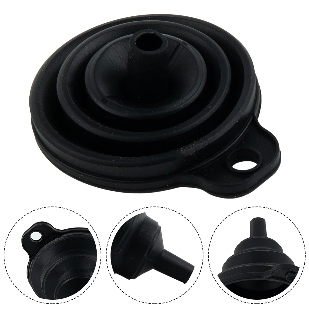 Universal Foldable Space Saving Engine Oil Top Up Filler Screen Wash Coolant Collapsible Silicone Car Funnel 7cmX6cm
Universal Foldable Space Saving Engine Oil Top Up Filler Screen Wash Coolant Collapsible Silicone Car Funnel 7cmX6cm