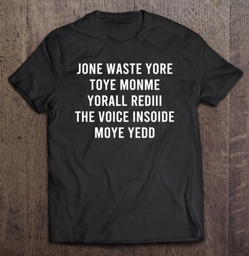 Jone Waste Yore Toye Monme Yorall Rediii футболка большого размера, одежда, футболка с коротким рукавом, футболка для спортзала, мужские футболки, рубашка
Jone Waste Yore Toye Monme Yorall Rediii футболка большого размера, одежда, футболка с коротким рукавом, футболка для спортзала, мужские футболки, рубашка