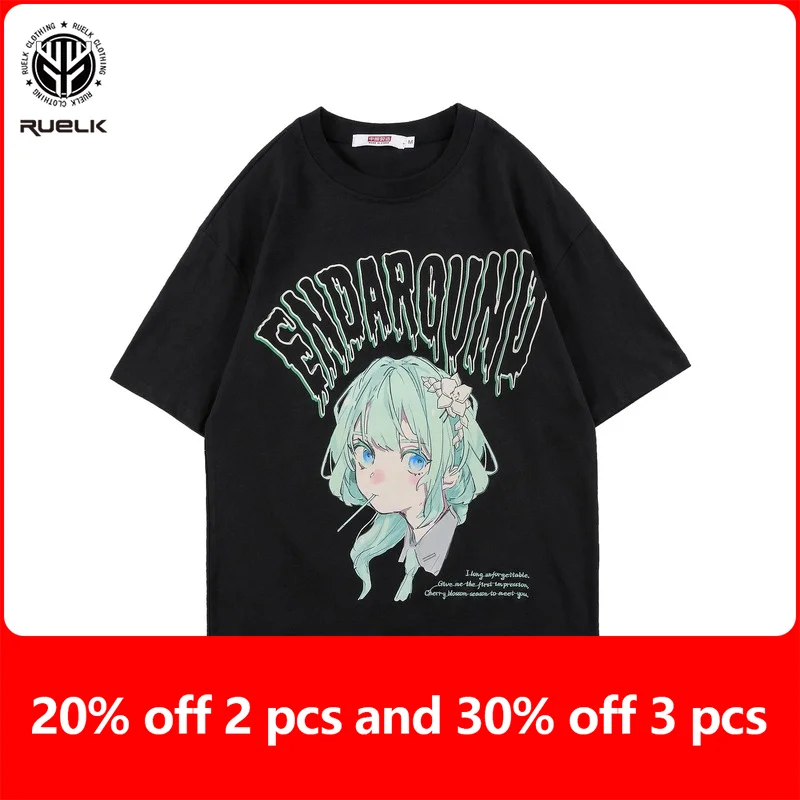 T-shirt Men Cartoon Anime Girl Printed O-Neck Streetwear Japanese Harajuku Fashion Trand Short Sleeve Tops Men Summer T Shirt
T-shirt Men Cartoon Anime Girl Printed O-Neck Streetwear Japanese Harajuku Fashion Trand Short Sleeve Tops Men Summer T Shirt