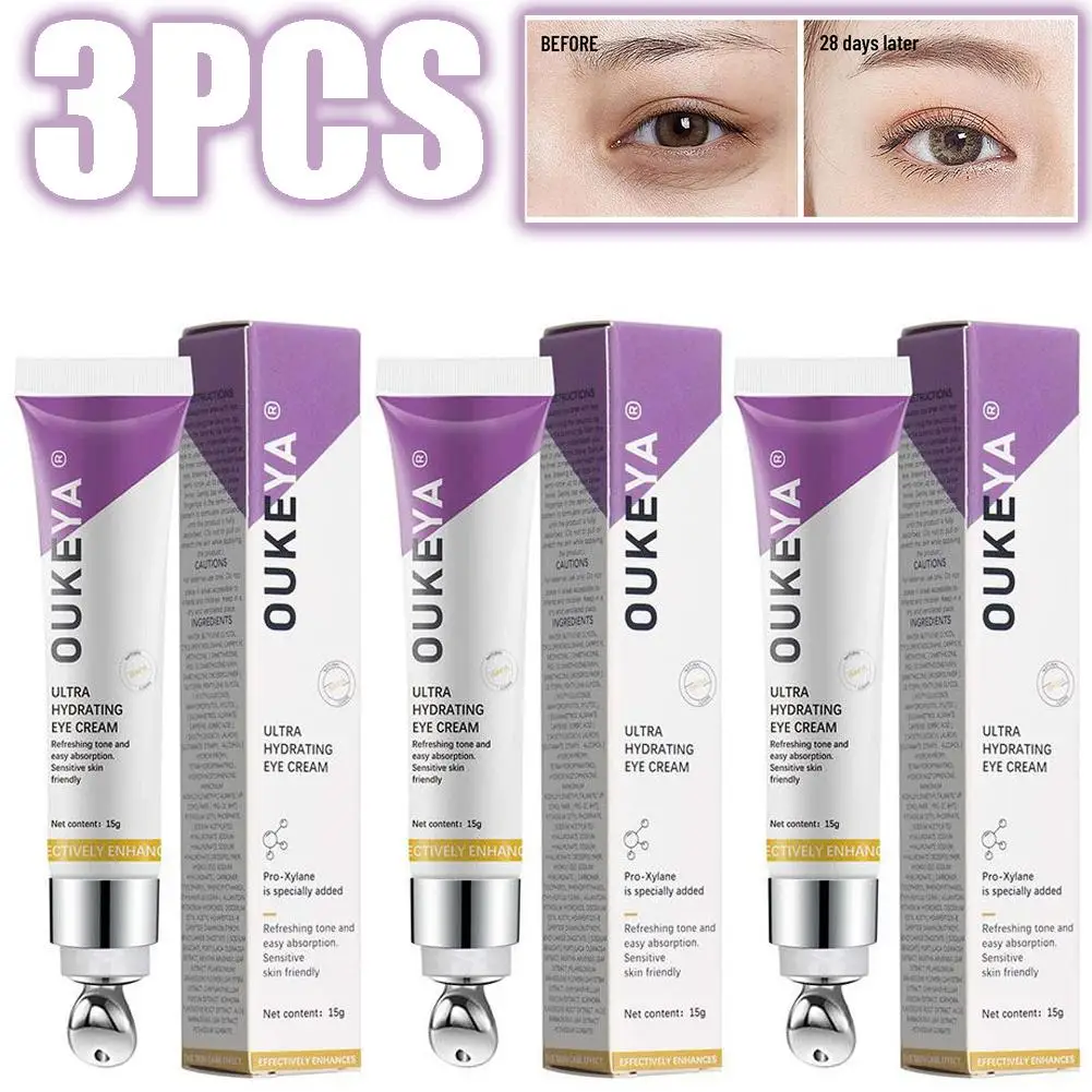 3Pcs Eye Cream Refresh Hydrate Under Eye Treatment Reduce Puffiness Dark Circles Rapid Wrinkle Removal Eye Cream
3Pcs Eye Cream Refresh Hydrate Under Eye Treatment Reduce Puffiness Dark Circles Rapid Wrinkle Removal Eye Cream