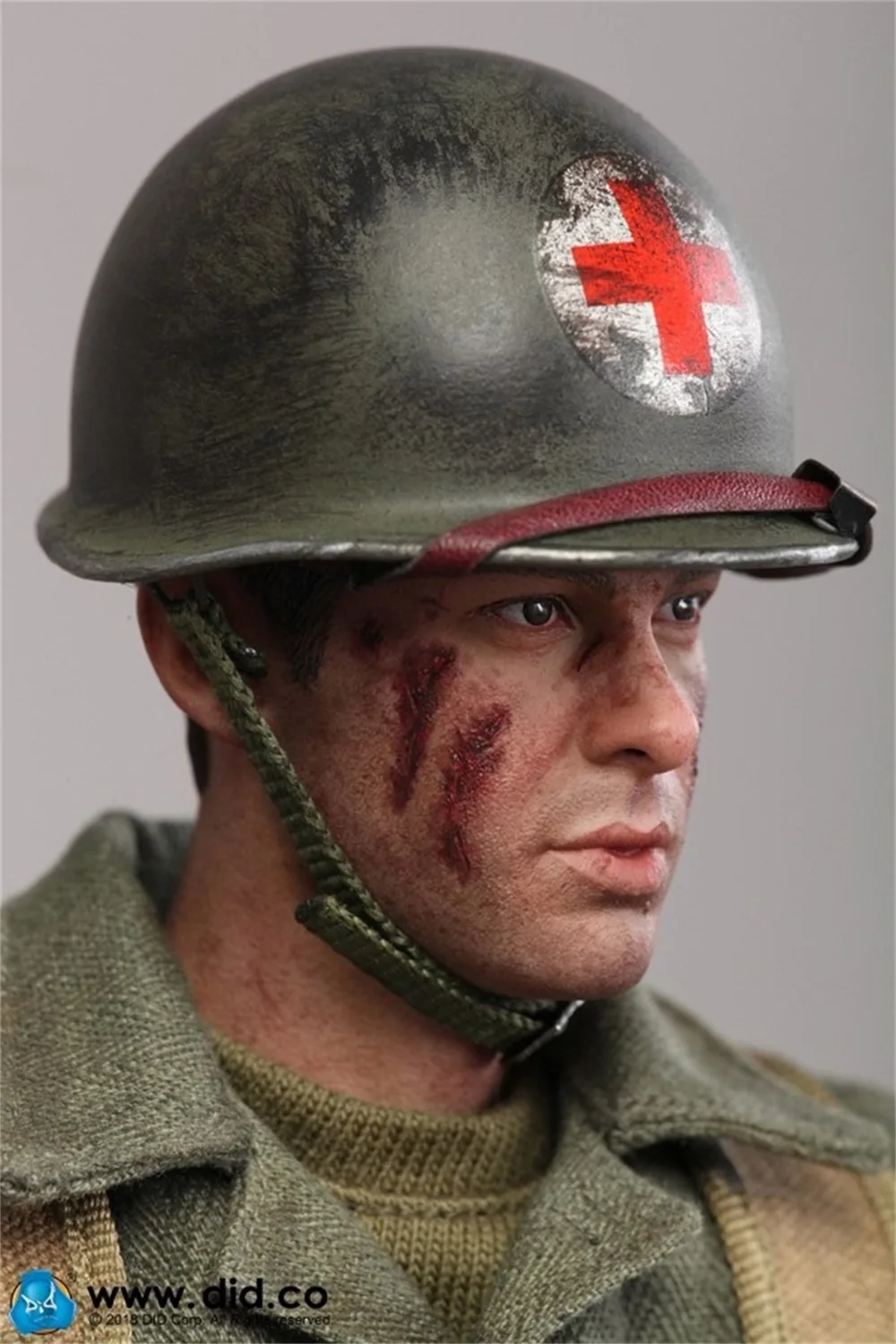 DID 1/6th A80126 WWII US New York 77th Infantry Division Combat Medic Dixon Realistic Vivid Head Sculpture Model For 12inch Body
DID 1/6th A80126 WWII US New York 77th Infantry Division Combat Medic Dixon Realistic Vivid Head Sculpture Model For 12inch Body