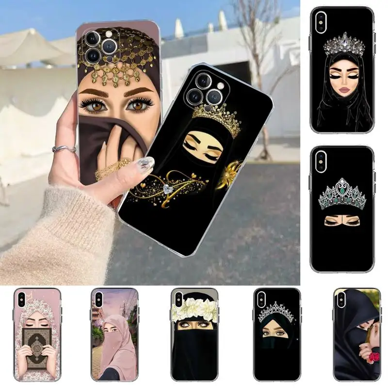 Woman In Hijab Face Muslim Islamic Girl Phone Case For iPhone XR X XS Max 14 13 Pro Max 11 12 Mini 6 7 8 plus SE 2020 Cover 
Woman In Hijab Face Muslim Islamic Girl Phone Case For iPhone XR X XS Max 14 13 Pro Max 11 12 Mini 6 7 8 plus SE 2020 Cover