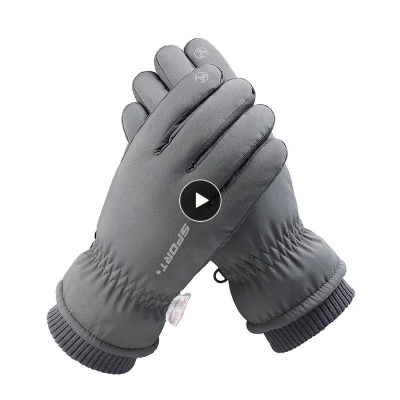 Thermal Gloves Pu Palm Thickened Riding Gloves Anti-skid Polyester Plush Gloves Outdoor Cycling Gloves Ski Gloves Windproof Warm
Thermal Gloves Pu Palm Thickened Riding Gloves Anti-skid Polyester Plush Gloves Outdoor Cycling Gloves Ski Gloves Windproof Warm