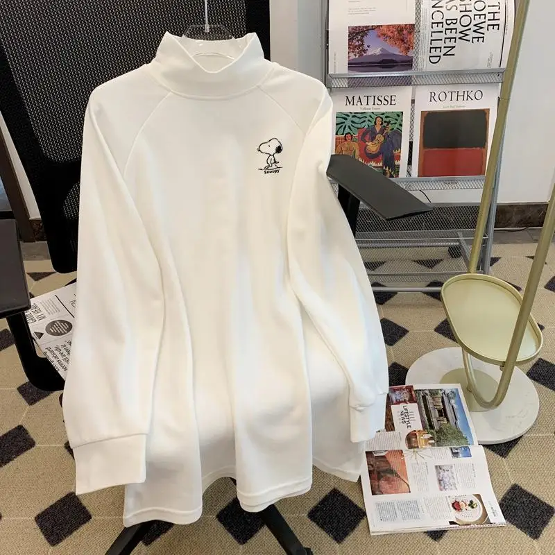 2023 Snoopy Half High Collar Long-Sleeved T-Shirt Lady's Autumn Overlap Long Bottoming Body Suit Cartoon Kawaii Anime Plush Gift
2023 Snoopy Half High Collar Long-Sleeved T-Shirt Lady's Autumn Overlap Long Bottoming Body Suit Cartoon Kawaii Anime Plush Gift