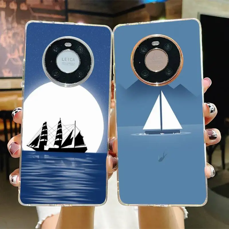 Sail Phone Case for Samsung S21 A10 for Redmi Note 7 9 for Huawei P30Pro Honor 8X 10i cover
Sail Phone Case for Samsung S21 A10 for Redmi Note 7 9 for Huawei P30Pro Honor 8X 10i cover