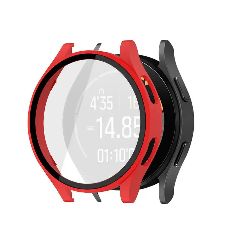 Чехол из закаленного стекла для Samsung Watch 4 40 мм, матовый чехол из поликарбоната, защитный бампер, аксессуары для часов, новинка 2022
Чехол из закаленного стекла для Samsung Watch 4 40 мм, матовый чехол из поликарбоната, защитный бампер, аксессуары для часов, новинка 2022