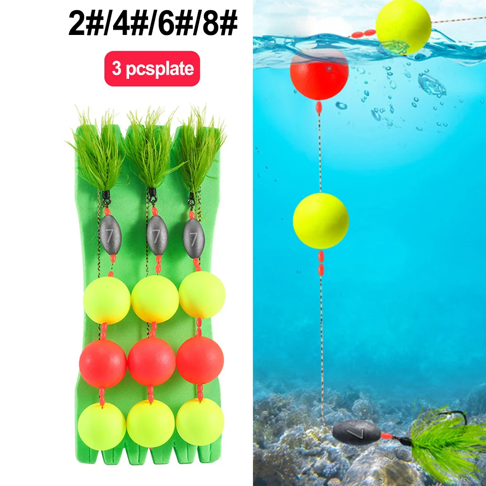 3pcs Floating Ball Fishing Floats Lure Float Ball Grass Hook Lure Front Conductor Floating Fishing Line Group Fishing Accessory
3pcs Floating Ball Fishing Floats Lure Float Ball Grass Hook Lure Front Conductor Floating Fishing Line Group Fishing Accessory