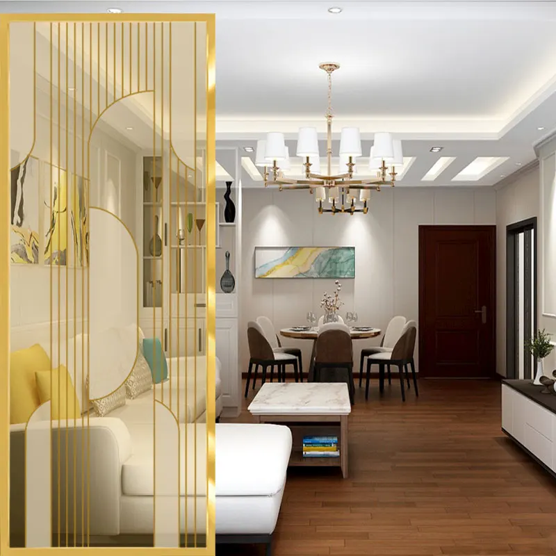 Customized Modern Minimalist Glass Partition Living Room Decorative Screen Double-sided Transparent Frosted Porch Small
Customized Modern Minimalist Glass Partition Living Room Decorative Screen Double-sided Transparent Frosted Porch Small