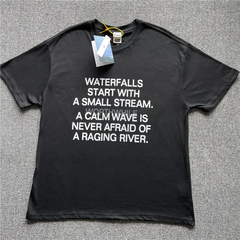Oversize T-shirt Men Women 1:1 High Quality Smooth Cotton Single Side T-Shirt Versatile Leisure Far.Archive Short Sleeve Tees
Oversize T-shirt Men Women 1:1 High Quality Smooth Cotton Single Side T-Shirt Versatile Leisure Far.Archive Short Sleeve Tees
