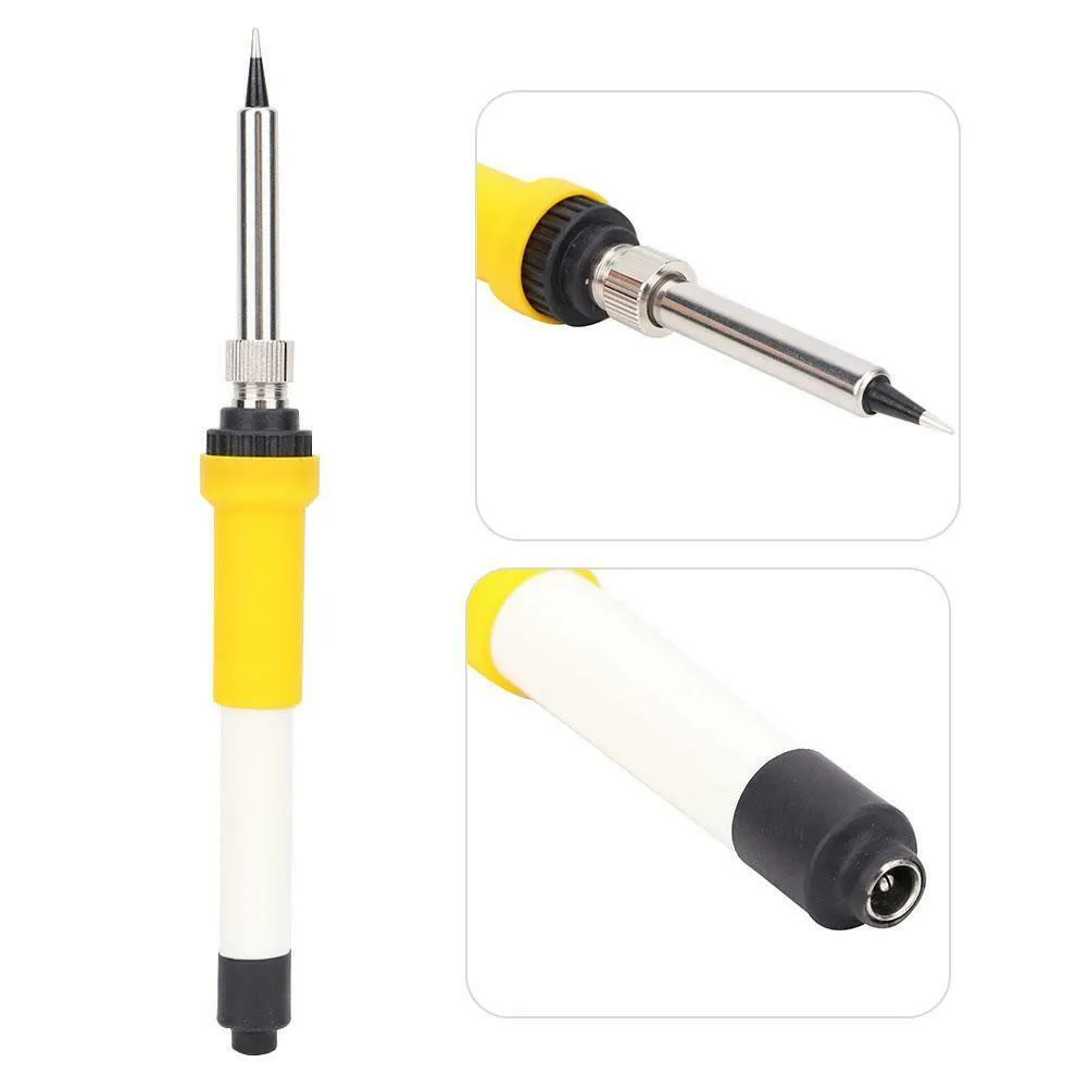 40W Electric Soldering Iron Auto Car Portable Powered Wiring Repair 1 Set Ceramic Heating Core Clip For Soldering
40W Electric Soldering Iron Auto Car Portable Powered Wiring Repair 1 Set Ceramic Heating Core Clip For Soldering