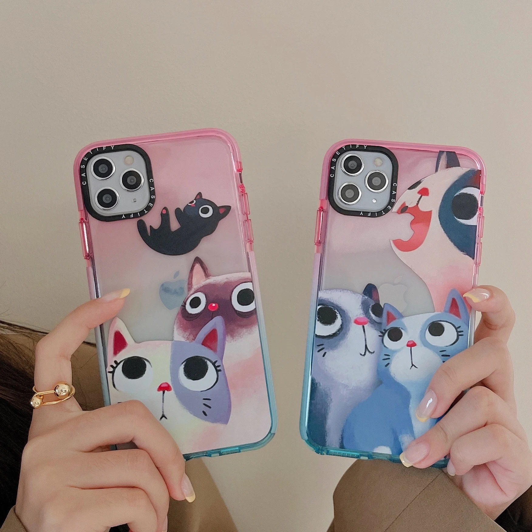 Fashion Advanced Gradient Color Cat Phone Cases For iPhone 13 12 11 Pro Max XR XS MAX 8 X 7 SE 2020 Anti-drop Soft TPU Cover
Fashion Advanced Gradient Color Cat Phone Cases For iPhone 13 12 11 Pro Max XR XS MAX 8 X 7 SE 2020 Anti-drop Soft TPU Cover