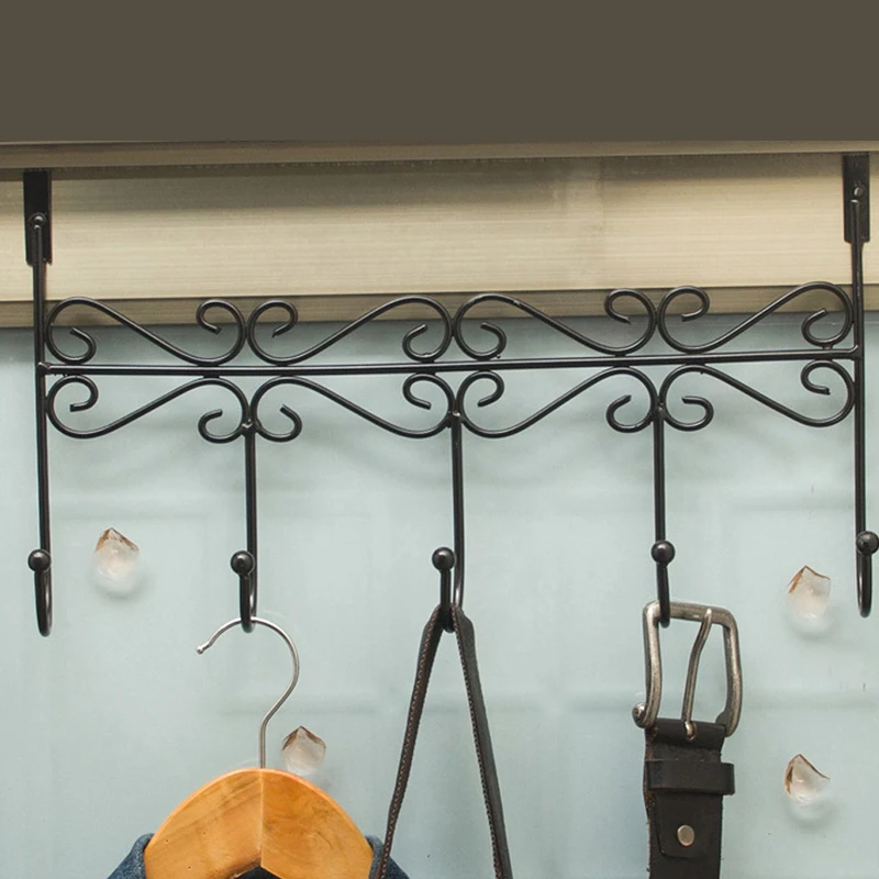 Five Hooks Hooks Over Door Towel Clothes Hat Bag Over Door Bathroom Hanger Hanging Coat Cloth High Quality Durable Convenient
Five Hooks Hooks Over Door Towel Clothes Hat Bag Over Door Bathroom Hanger Hanging Coat Cloth High Quality Durable Convenient