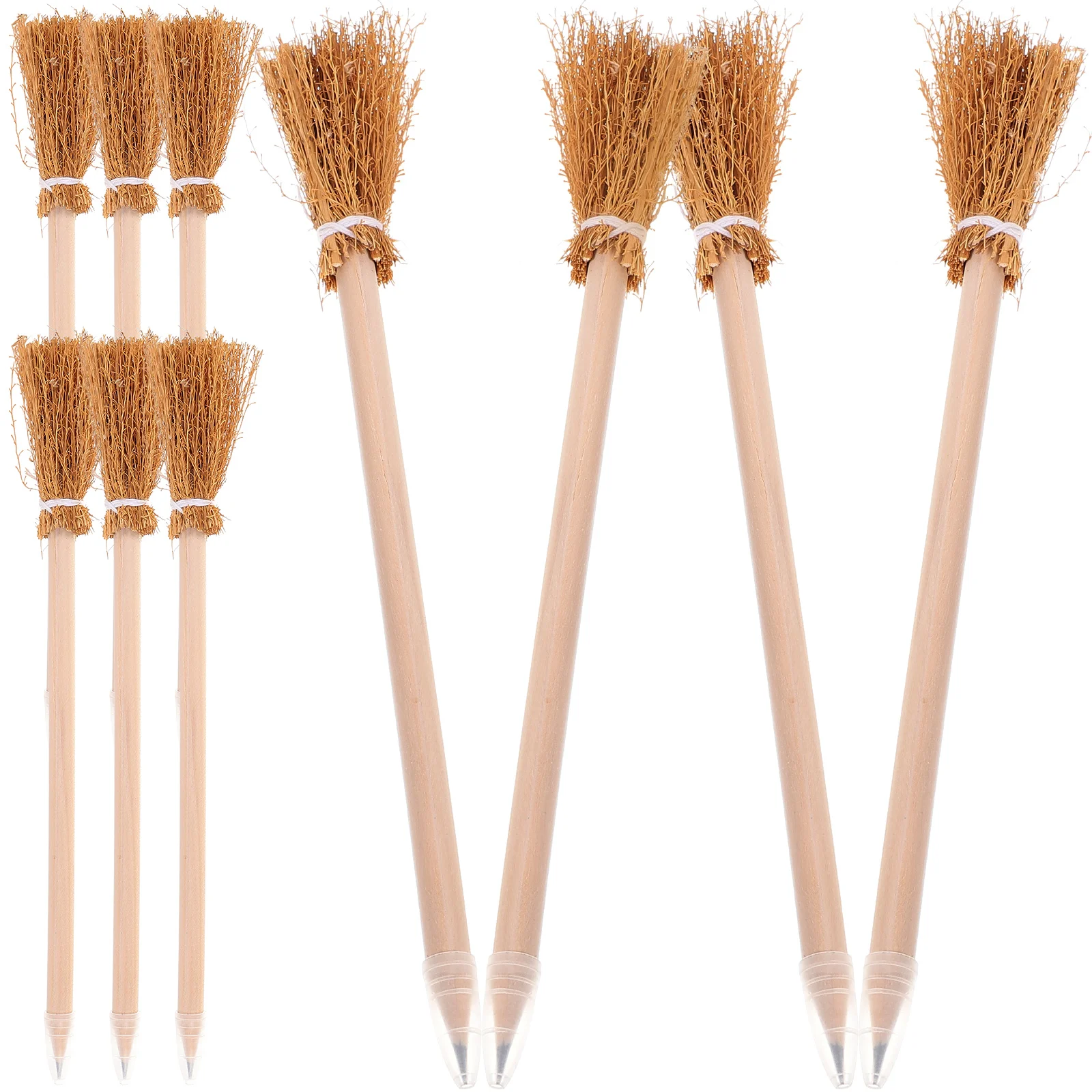 10 Pcs Portable Pencils Wooden Writing Painting Witch Broom Erasers Novelty Multifunction Convenient
10 Pcs Portable Pencils Wooden Writing Painting Witch Broom Erasers Novelty Multifunction Convenient