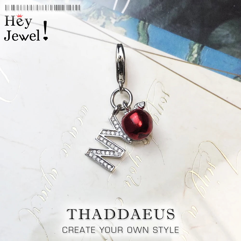 Fashion Jewelry Apple NY Charm Pendant Fit For Bracelet & Necklace Accessories 925 Sterling Silver Charms With Lobster Clasp DIY
Fashion Jewelry Apple NY Charm Pendant Fit For Bracelet & Necklace Accessories 925 Sterling Silver Charms With Lobster Clasp DIY