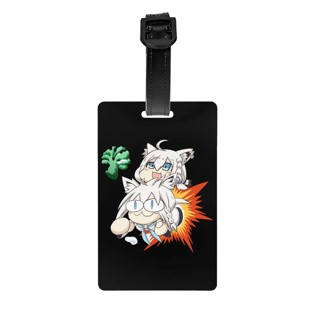 

Anime Cat Girl Neco Arc Luggage Tags Custom Tsukihime Baggage Tags Privacy Cover Name ID Card