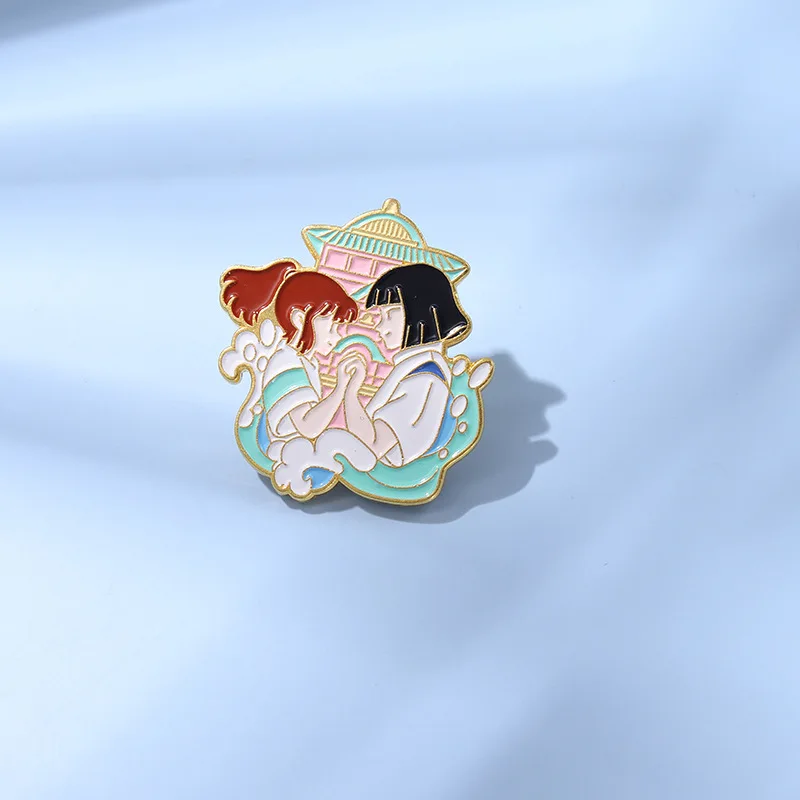 SALeeee New Spirited Away Anime Movie Alloy Brooch Cartoon Cute Little White Dragon Pin Clothing Bag Accessories
SALeeee New Spirited Away Anime Movie Alloy Brooch Cartoon Cute Little White Dragon Pin Clothing Bag Accessories