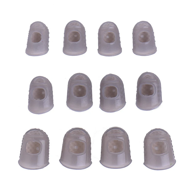 12pcs Guitar Fingertip Protector Fingerstall Silicone Guitar String Finger Guard Protection Press Ukulele Bass Accessories
12pcs Guitar Fingertip Protector Fingerstall Silicone Guitar String Finger Guard Protection Press Ukulele Bass Accessories