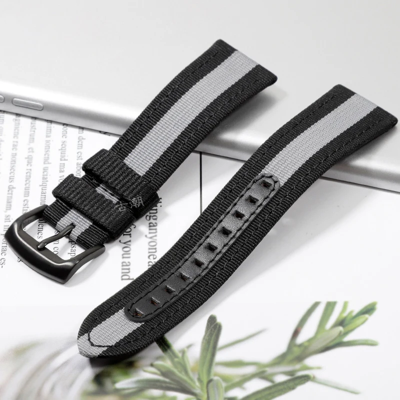 Nylon Canvas Watch Strap For Armani AR1948 1968 1918 Luigi Series Men's Black Grey Watch Band 22mm
Nylon Canvas Watch Strap For Armani AR1948 1968 1918 Luigi Series Men's Black Grey Watch Band 22mm