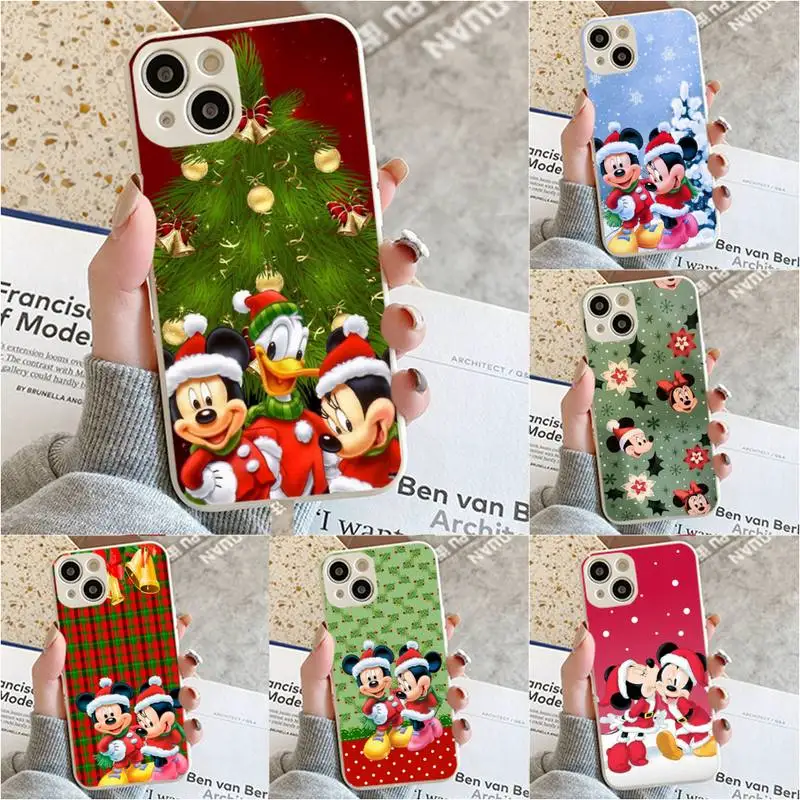 Disney Merry Christmas Mickey Minnie Phone Case For Iphone 7 8 Plus X Xr Xs 11 12 13 Se2020 Mini Mobile Iphones 14 Pro Max Case
Disney Merry Christmas Mickey Minnie Phone Case For Iphone 7 8 Plus X Xr Xs 11 12 13 Se2020 Mini Mobile Iphones 14 Pro Max Case