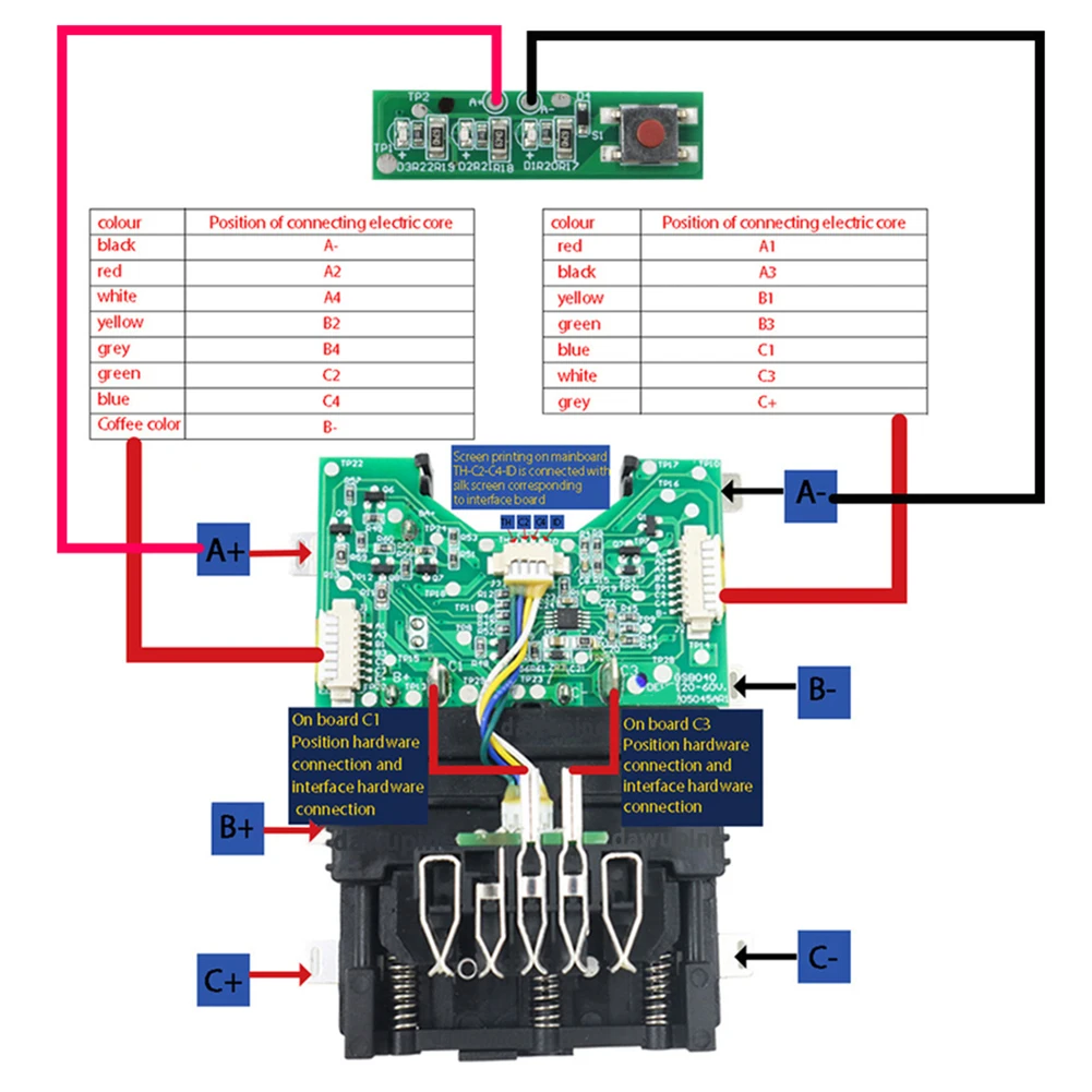 DCB609 Battery Plastic Case Charging Protection Circuit Board For DeWalt 60V With Voltage Detection For Repair Assemble Batterie
DCB609 Battery Plastic Case Charging Protection Circuit Board For DeWalt 60V With Voltage Detection For Repair Assemble Batterie
