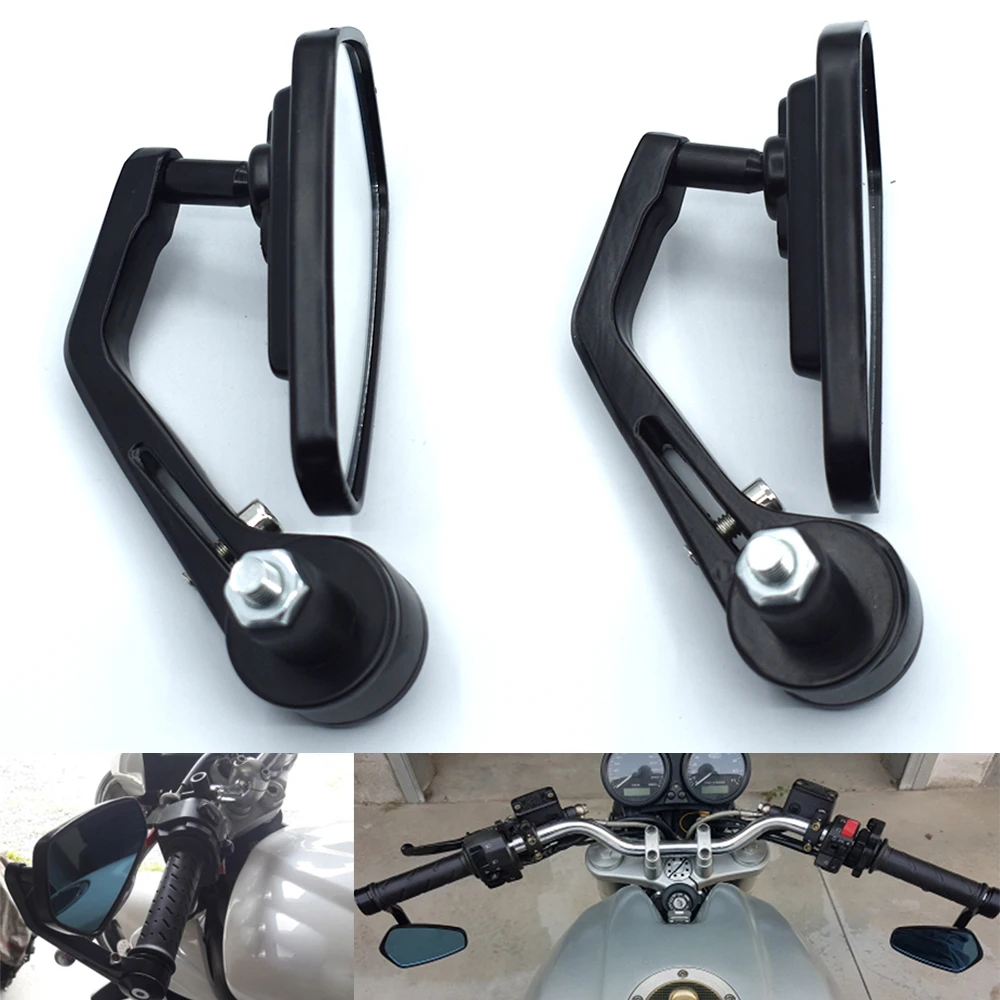 Universal Motorcycle Rearview Mirrors 7/8" 22mm Handlebar End Mirrors For Yamaha FZR400RR FZR600 FZR600R FZR750R FZR1000 MT-09
Universal Motorcycle Rearview Mirrors 7/8" 22mm Handlebar End Mirrors For Yamaha FZR400RR FZR600 FZR600R FZR750R FZR1000 MT-09