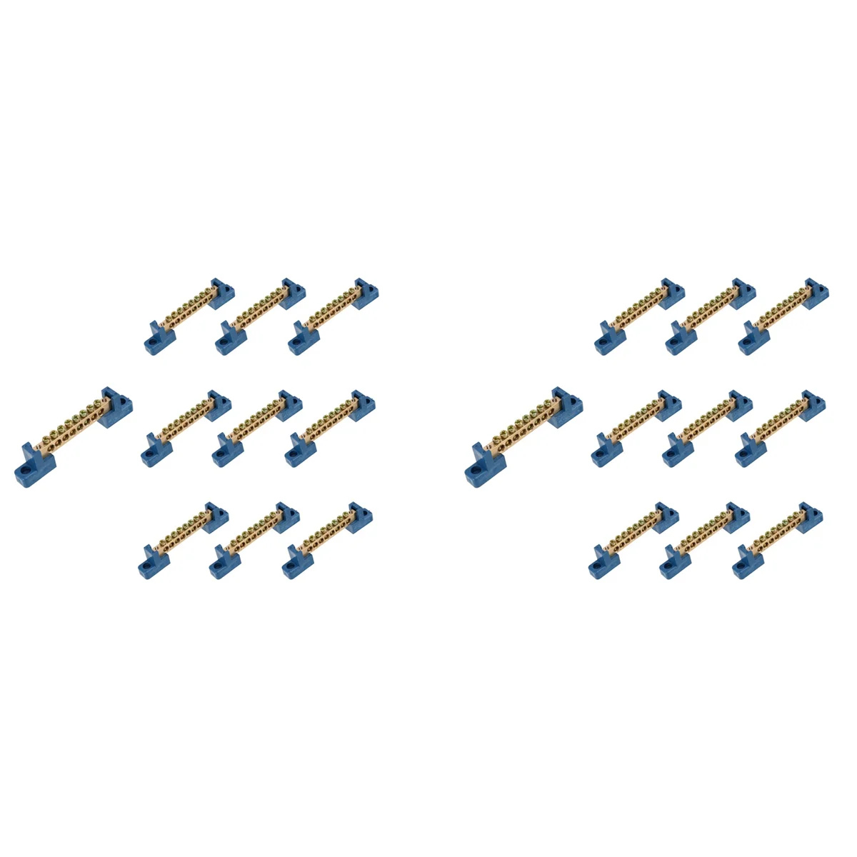 8 Terminal Bus Bar Terminal Block 20 Pack Brass Wire Screw Terminal for Car Boat Marine Ground Power Distribution
8 Terminal Bus Bar Terminal Block 20 Pack Brass Wire Screw Terminal for Car Boat Marine Ground Power Distribution