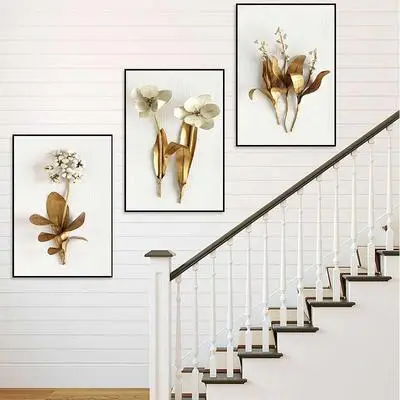 Light Luxury Living Room Wall Decor Painting Sofa Back Hanging Painting Dining Room Background Wall Painting Golden Leaf Mural
Light Luxury Living Room Wall Decor Painting Sofa Back Hanging Painting Dining Room Background Wall Painting Golden Leaf Mural