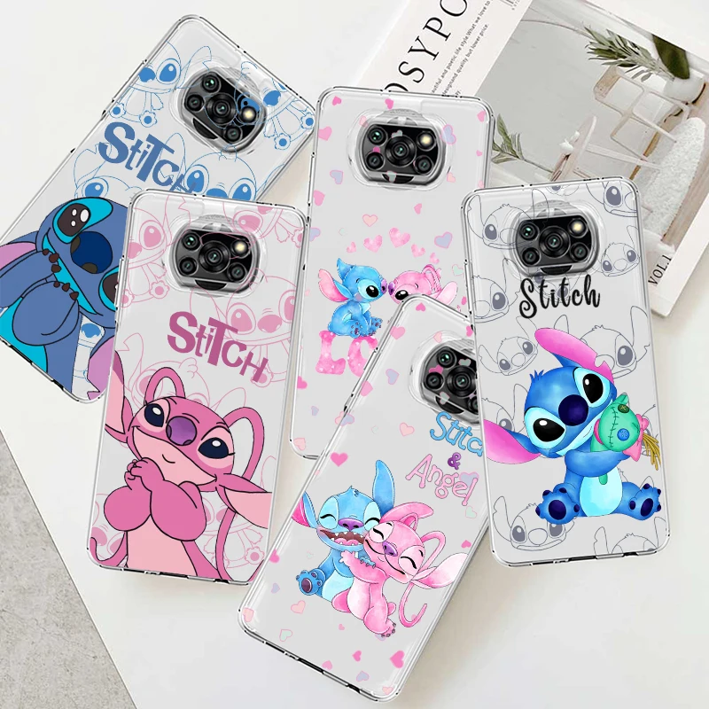 Stitch Lilo Angel For Xiaomi Poco X5 C55 C50 M5 M4 X4 X3 F3 GT NFC M3 C3 M2 F2 F1 X2 Pro Transparent Soft Phone Case Coque Capa
Stitch Lilo Angel For Xiaomi Poco X5 C55 C50 M5 M4 X4 X3 F3 GT NFC M3 C3 M2 F2 F1 X2 Pro Transparent Soft Phone Case Coque Capa