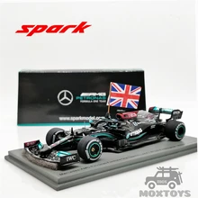 Модель литая британская автомобиля Spark 1:43 F1 2021 Petronas W12 #44 L.