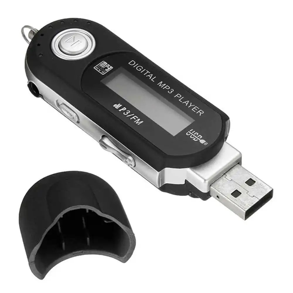 OcioDual Mini USB WMA MP3-плеер с ЖК-цифровым дисплеем для музыки fm-радио аудио до 32 ГБ Micro SD