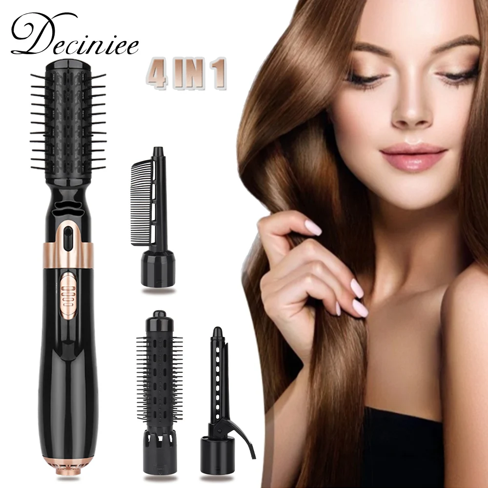 4 In 1 Multifunction Hot Air Brush Negative Ion Electric Straight-roll Hair Dryer Styler Volumizer Hair Straightener Curler Comb
4 In 1 Multifunction Hot Air Brush Negative Ion Electric Straight-roll Hair Dryer Styler Volumizer Hair Straightener Curler Comb