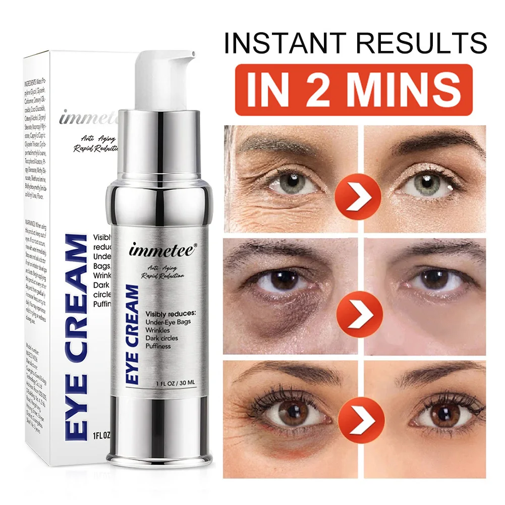 30g Eye Cream Instantly Reduce Wrinkles Dark Circles Under Eye Bags In 2 Mins Moisturize Hydrate Skin Eye Care
30g Eye Cream Instantly Reduce Wrinkles Dark Circles Under Eye Bags In 2 Mins Moisturize Hydrate Skin Eye Care