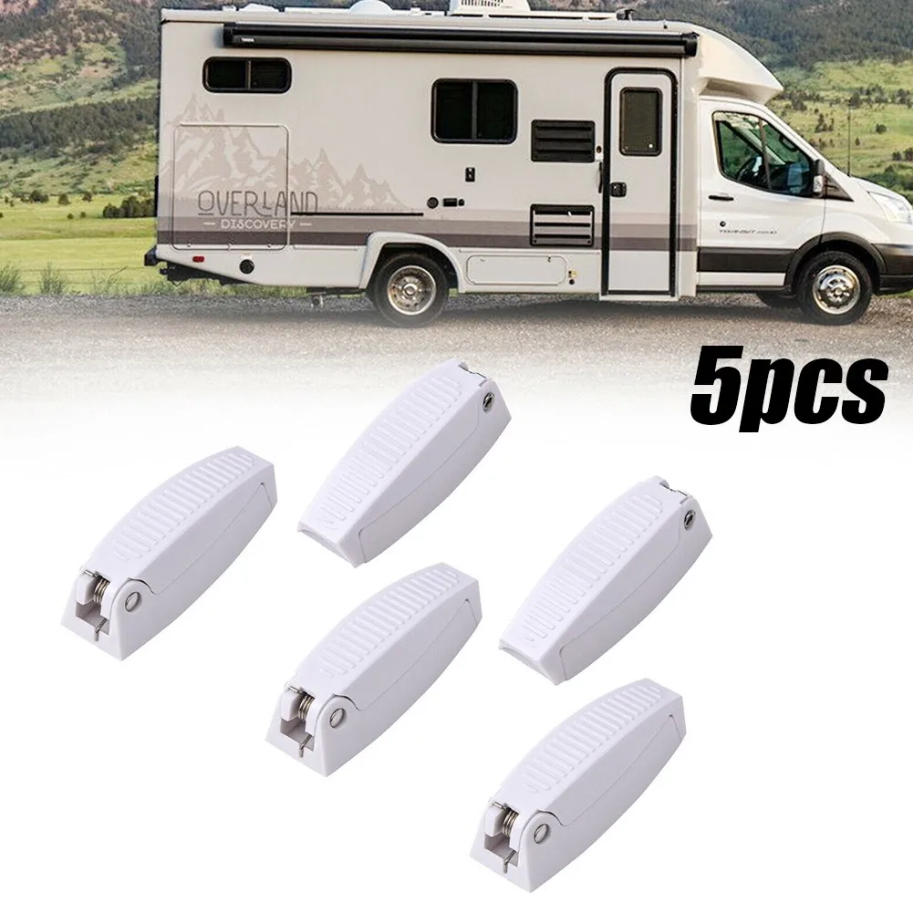 Catch Latch Clip Door For Trailer Coach 5 Pack Baggage Holder RV Strong Clamping
Catch Latch Clip Door For Trailer Coach 5 Pack Baggage Holder RV Strong Clamping