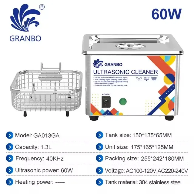 GRANBO 2025 Ультразвуковой очиститель 800-1300 мл
GRANBO 2025 Ультразвуковой очиститель 800-1300 мл
