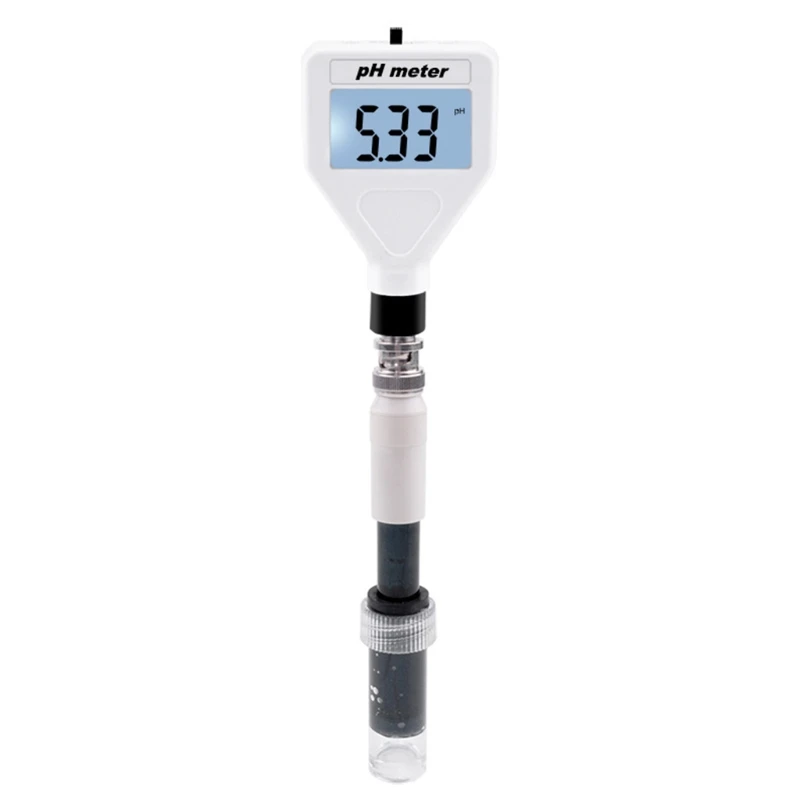 Multipurpose PH Meter Digital Acidity Meter PH Tester Soil Meter Tester with White Backlight for Cheese Soil Skin
Multipurpose PH Meter Digital Acidity Meter PH Tester Soil Meter Tester with White Backlight for Cheese Soil Skin