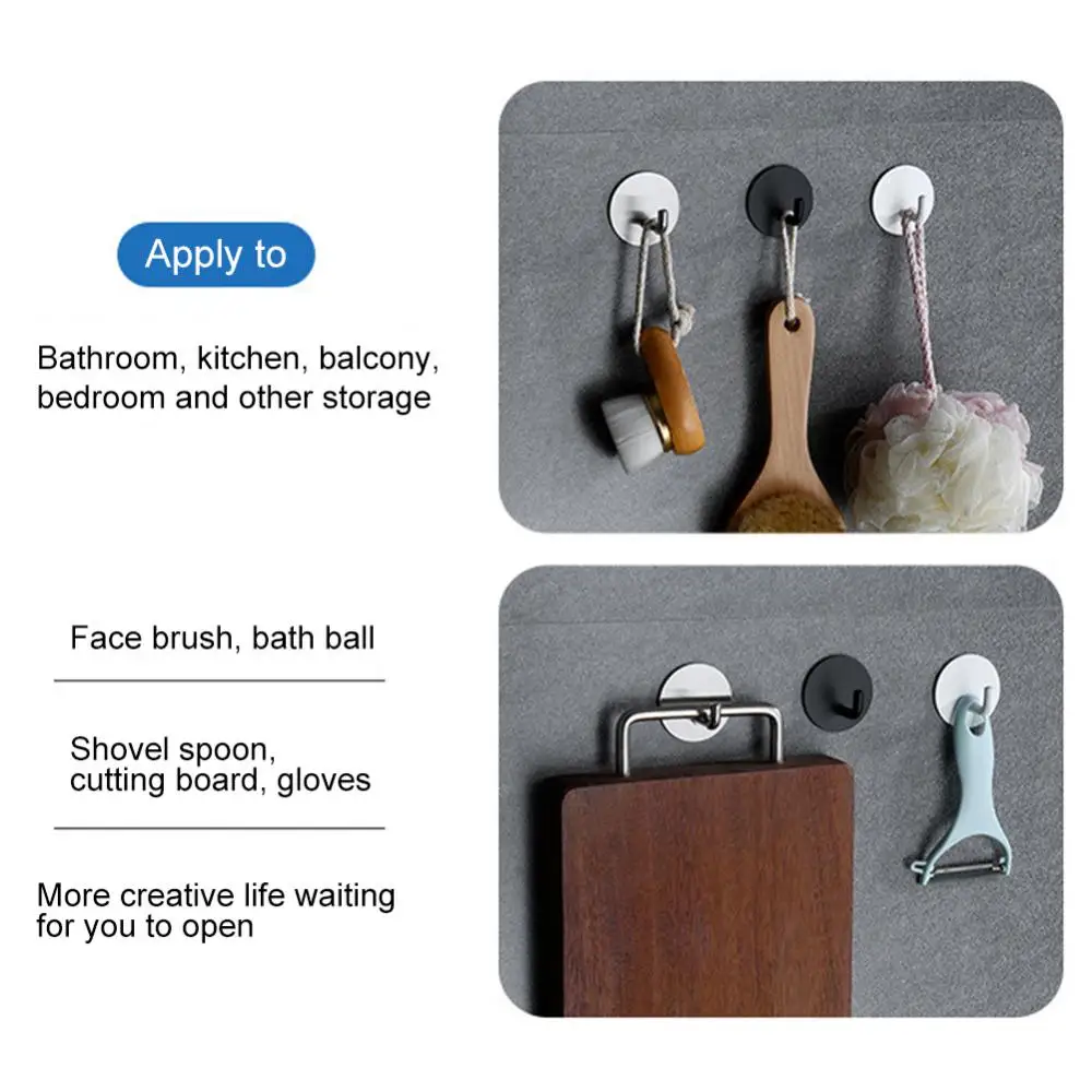 Bathroom Self-Adhesive Stainless Steel Hooks Wall Hook Storage Hanger Wall Hook Towel Key Umbrella Hanger Hook Kitchen Gadgets
Bathroom Self-Adhesive Stainless Steel Hooks Wall Hook Storage Hanger Wall Hook Towel Key Umbrella Hanger Hook Kitchen Gadgets