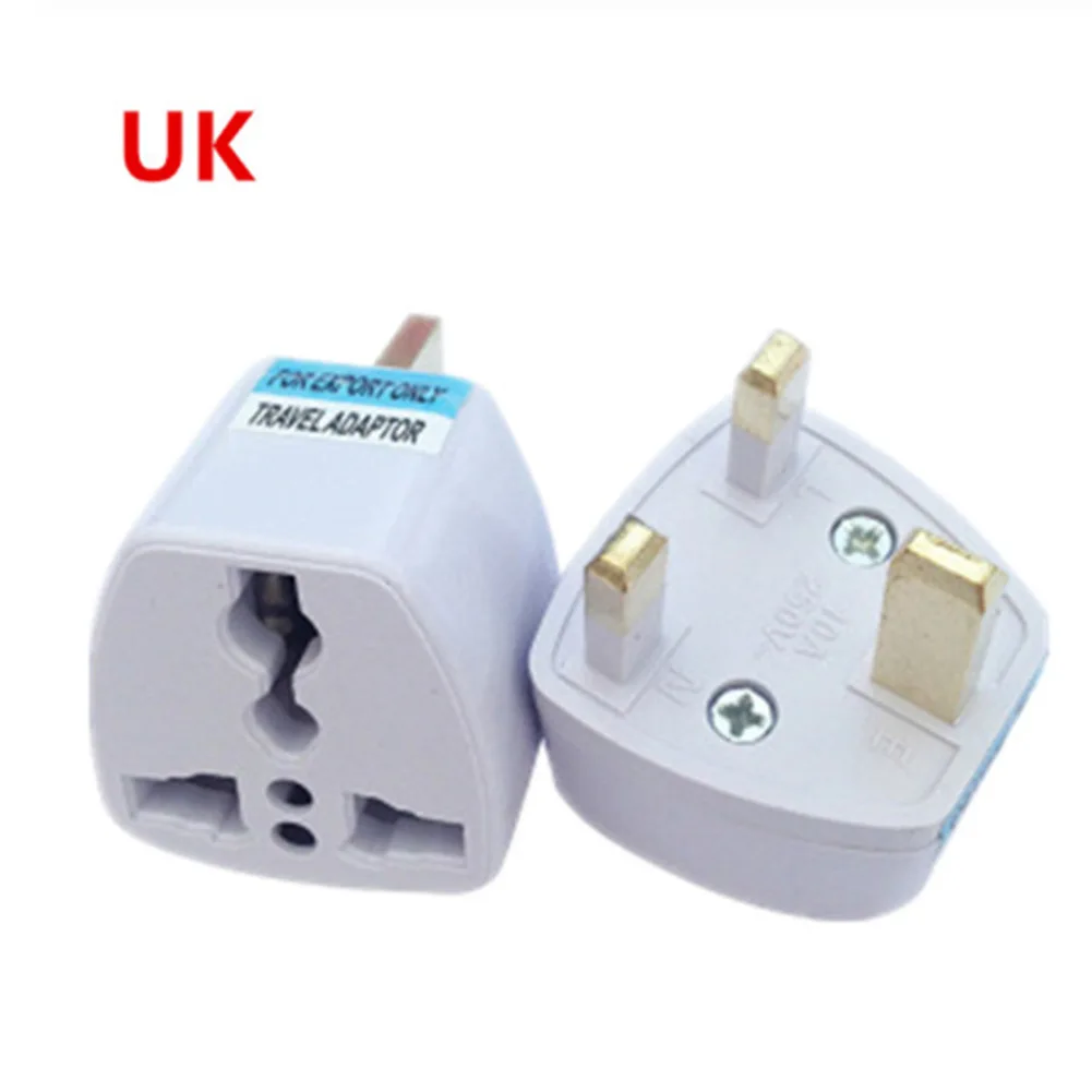 1x Plug Adapter Converter To UK 3 Pin Plug -Travel Plug Charger Adapter Converter 2 Round Pin Socket Electrical Outlet Adapters
1x Plug Adapter Converter To UK 3 Pin Plug -Travel Plug Charger Adapter Converter 2 Round Pin Socket Electrical Outlet Adapters