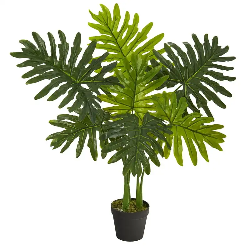 

Philodendron Artificial Plant (Real Touch), Green