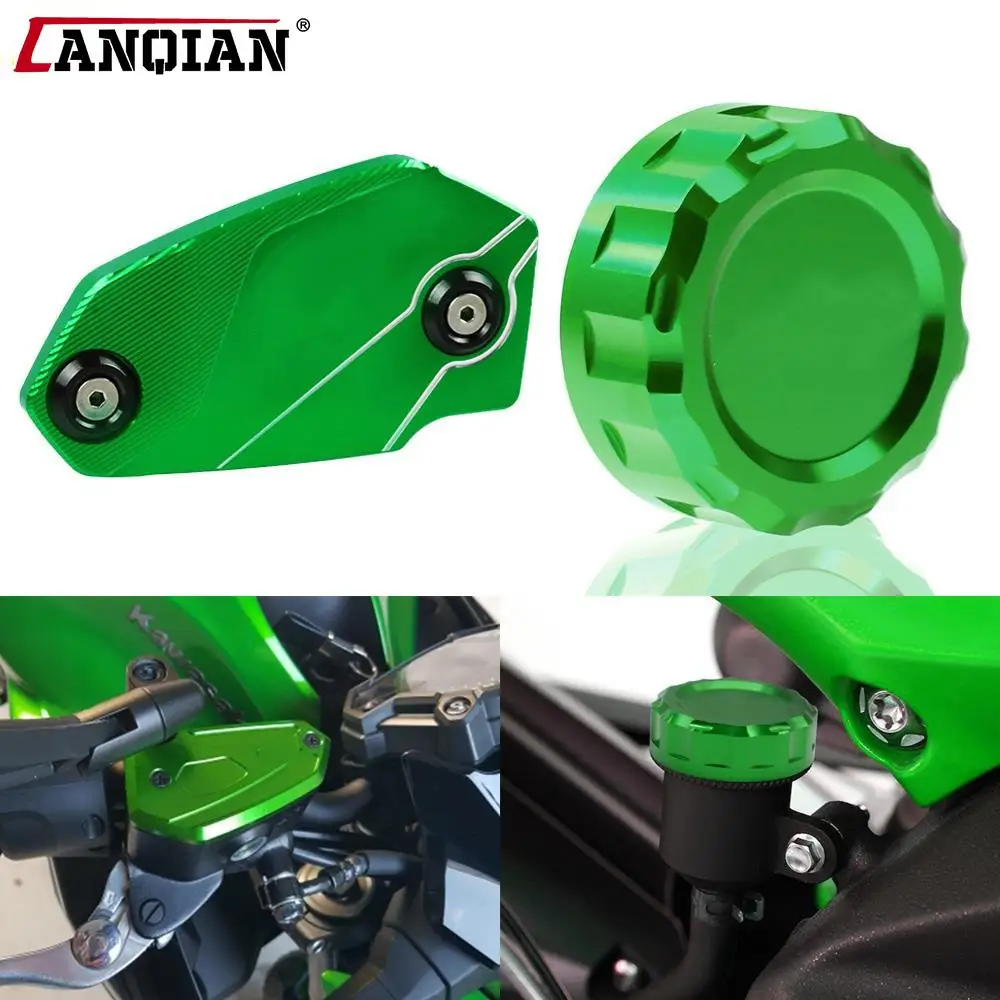 For KAWASAKI Z800 Z 800 2013 2014 2015 2016 Motorcycle Accessories Front & Rear Brake Fluid Cylinder Master Reservoir Cover Cap
For KAWASAKI Z800 Z 800 2013 2014 2015 2016 Motorcycle Accessories Front & Rear Brake Fluid Cylinder Master Reservoir Cover Cap