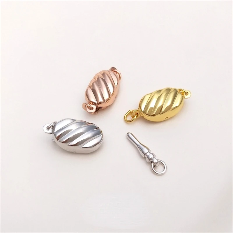 1PCS Wholesale 3 Colors of Exquisite Twill Shape Necklace Bracelet Closed Buckles for Various DIY Jewels Make
1PCS Wholesale 3 Colors of Exquisite Twill Shape Necklace Bracelet Closed Buckles for Various DIY Jewels Make